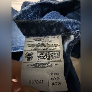 Carhartt Men's Blue overalls